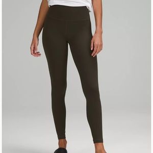 LULULEMON ALIGN PANT | 28’’| Size 4 | olive green